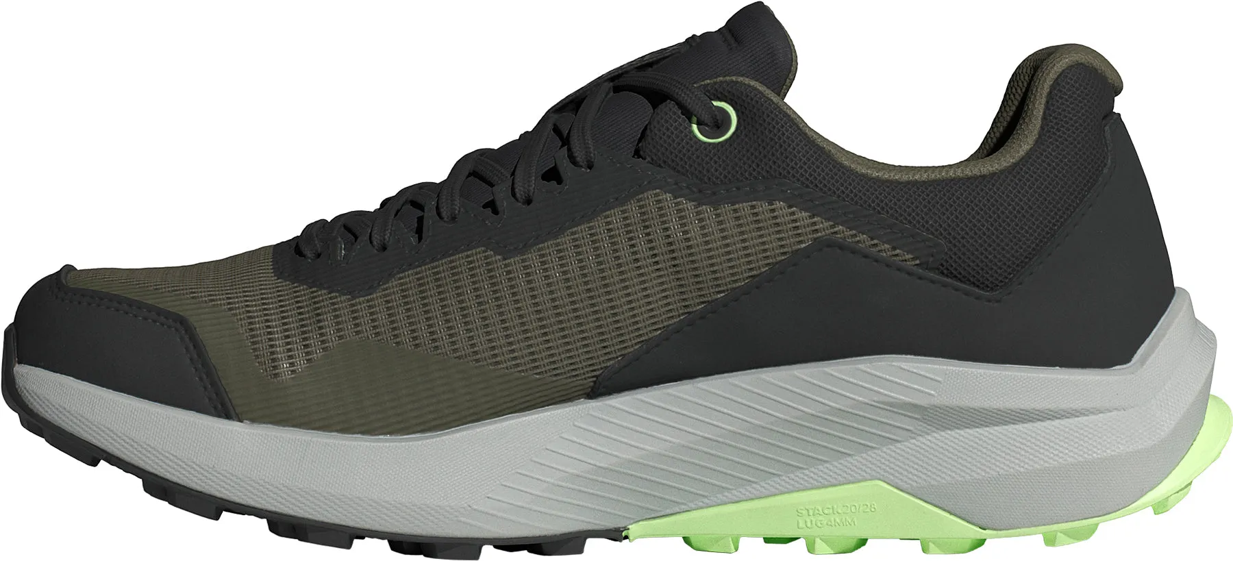 Max Energy Sport Activity adidas Terrex Trail Rider GORE-TEX Mens Trail Running Shoes - Green