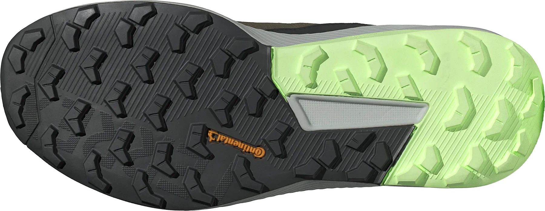 Breath Skin adidas Terrex Trail Rider GORE-TEX Mens Trail Running Shoes - Green
