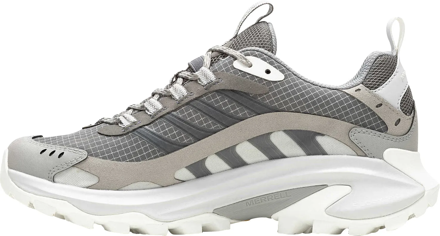Merrell Moab Speed 2 GORE-TEX Womens Walking Shoes - Grey zipper Hiker Ready