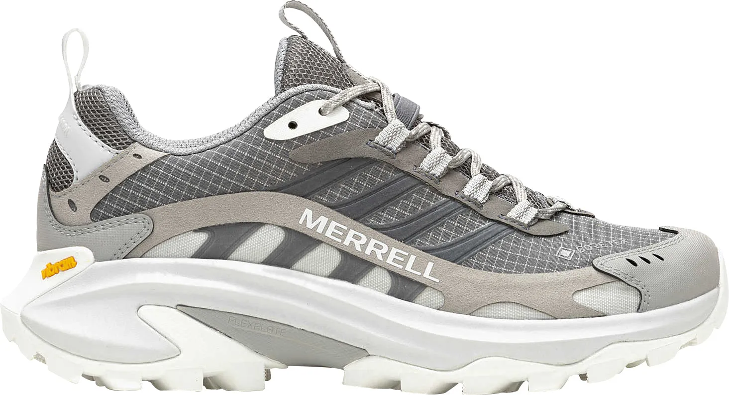 Merrell Moab Speed 2 GORE-TEX Womens Walking Shoes - Grey Heavy Impact Support