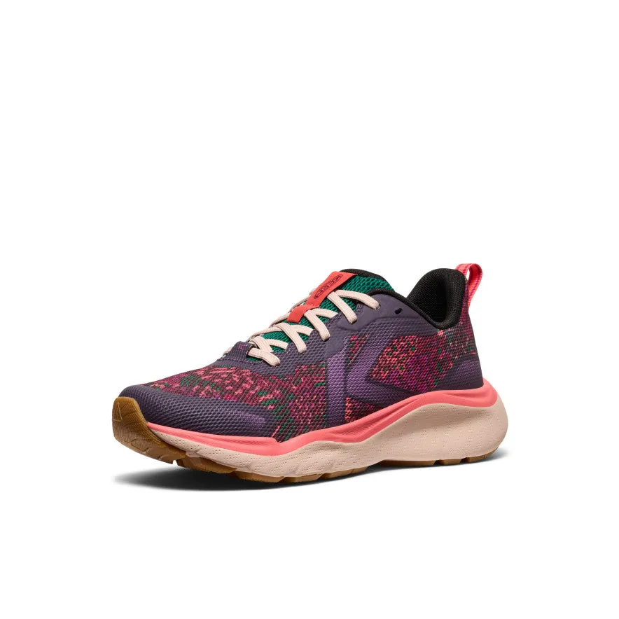 Women's Leiki Speed Hiking Shoe  |  Plum Perfect/Floral Track ready Foot Control