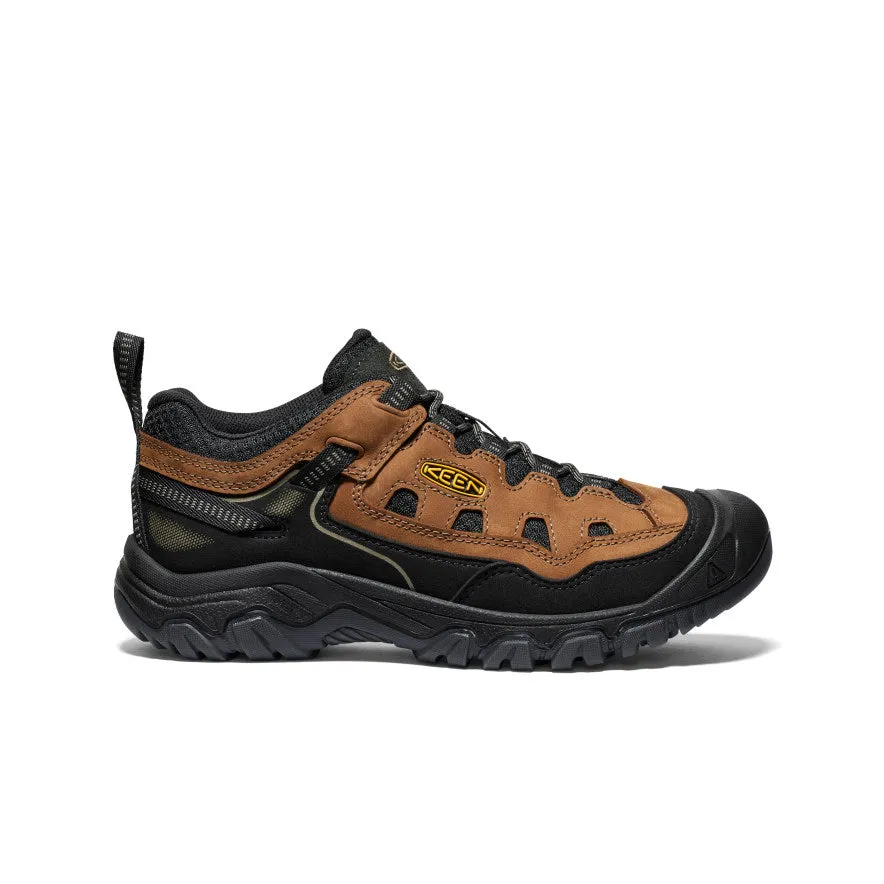 Men's Targhee IV Vented Hiking Shoe  |  Bison/Golden Yellow Mobility Trainer