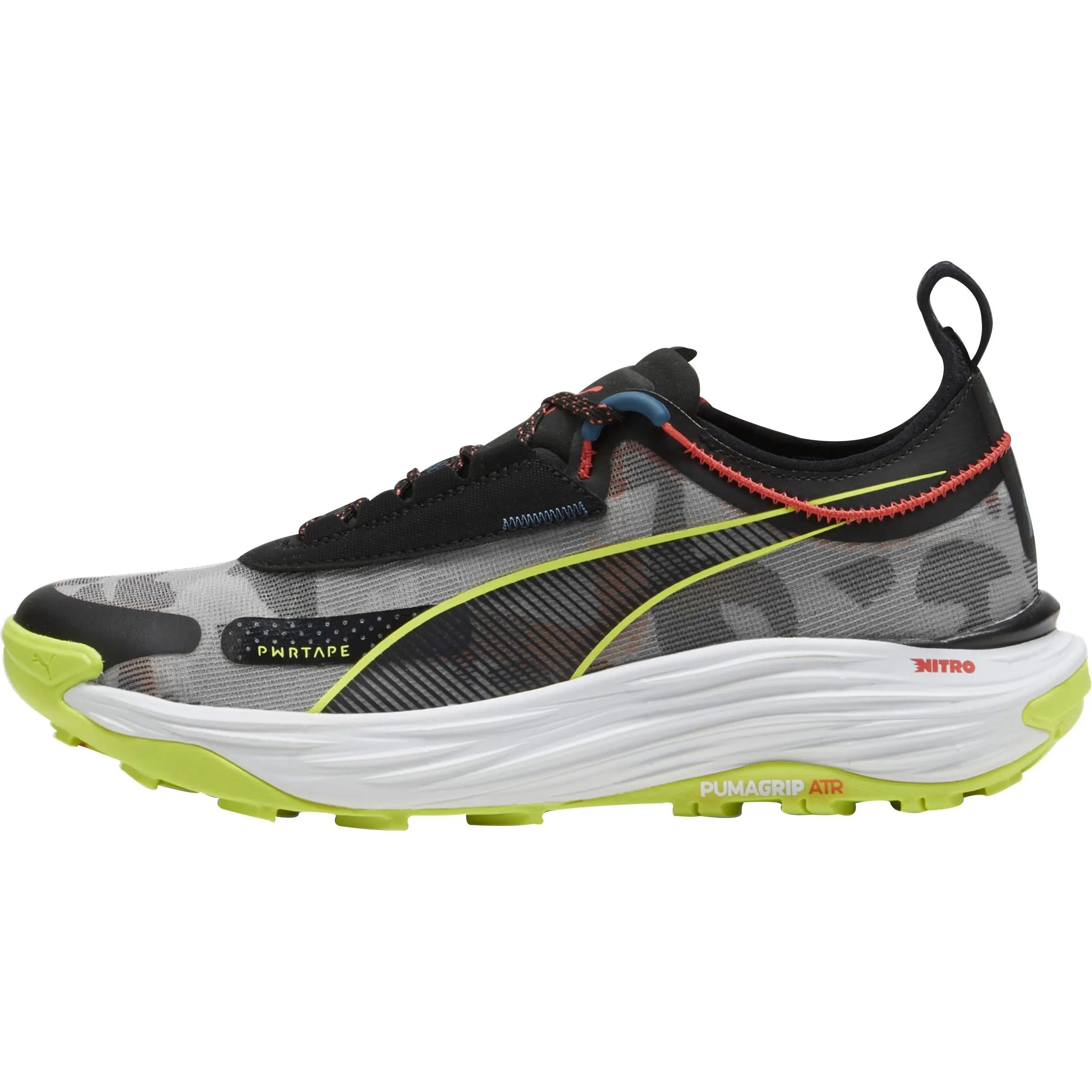 Pressure Ease Long Sessions Puma Voyage Nitro 3 Mens Trail Running Shoes - Black