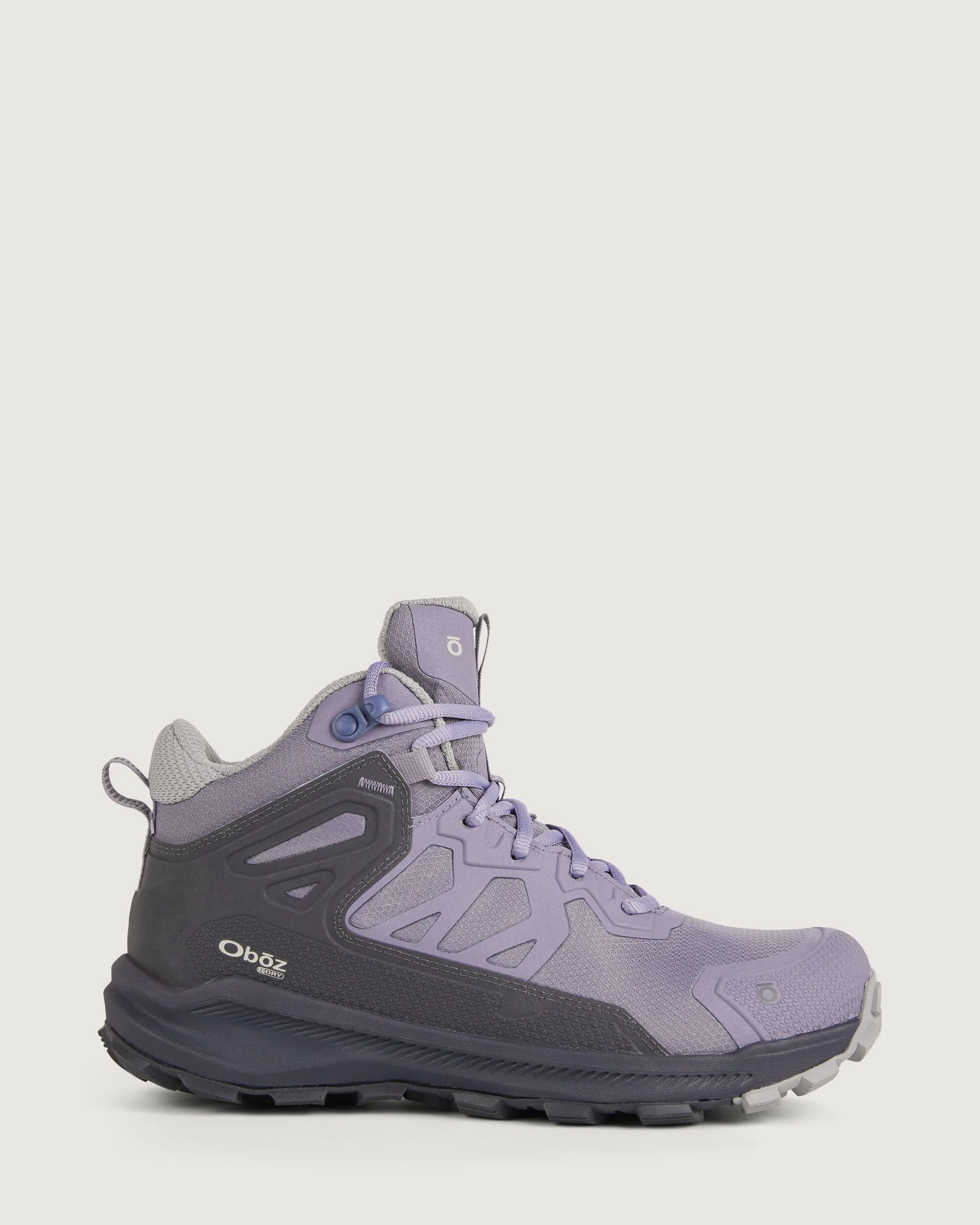 Stretch Comfort Women's Oboz Katabatic Waterproof Mid Hiking Boots - Mineral
