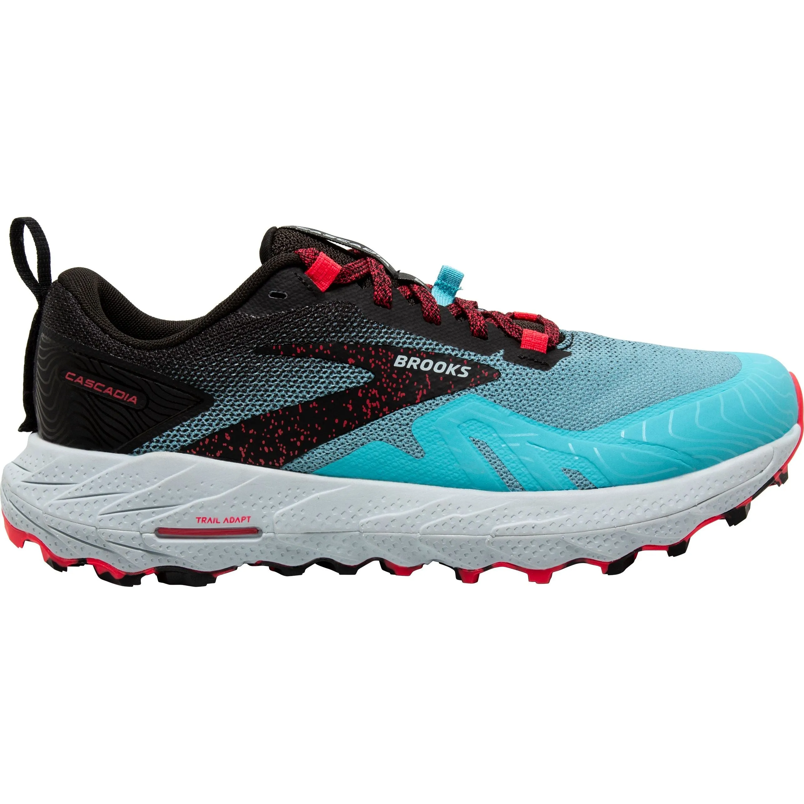 Brooks Cascadia 17 Womens Trail Running Shoes - Blue Swift Moves Studio Wear