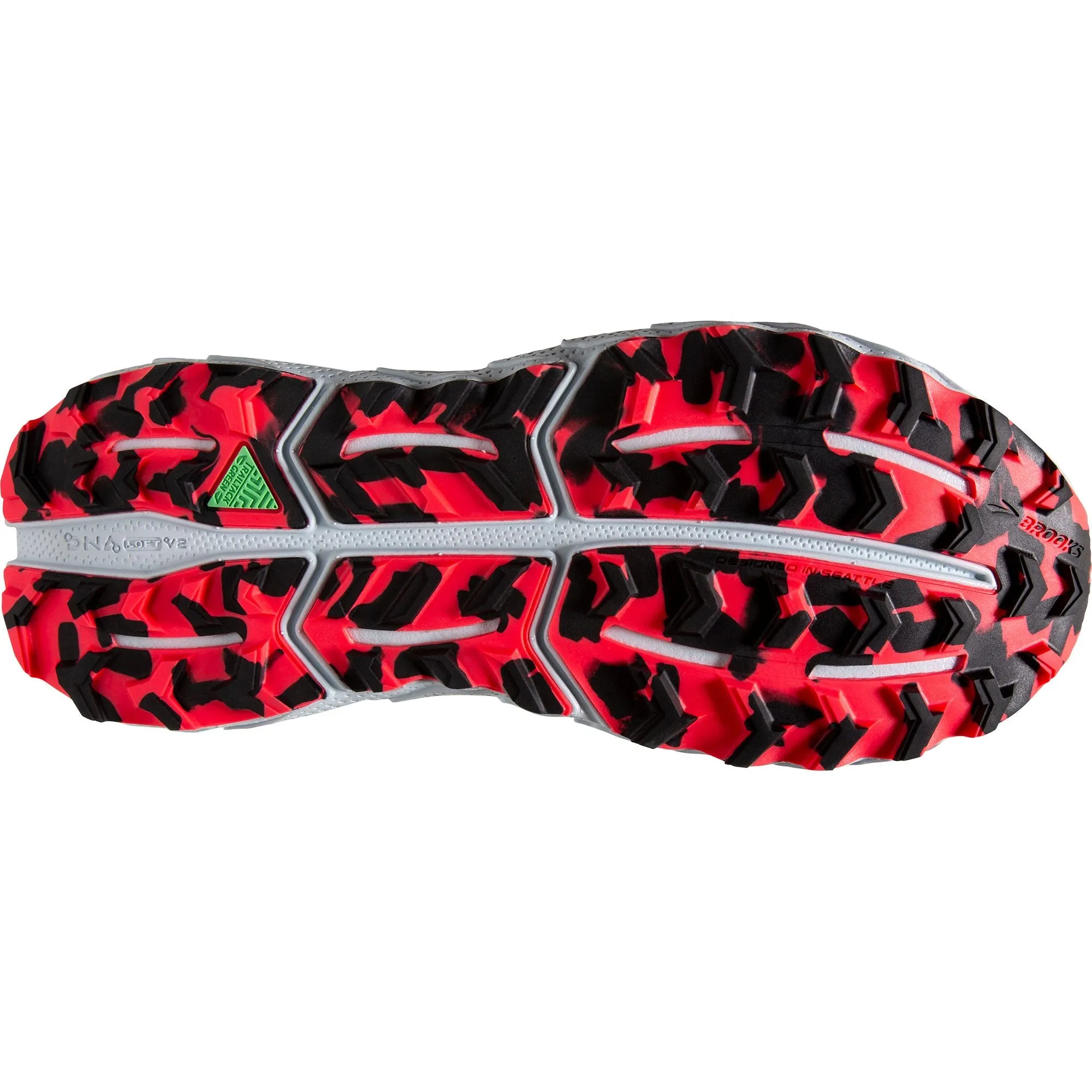 Cool Texture Brooks Cascadia 17 Womens Trail Running Shoes - Blue