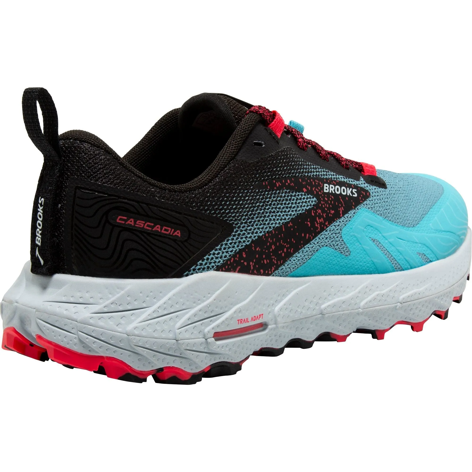 Comfort Tech Brooks Cascadia 17 Womens Trail Running Shoes - Blue