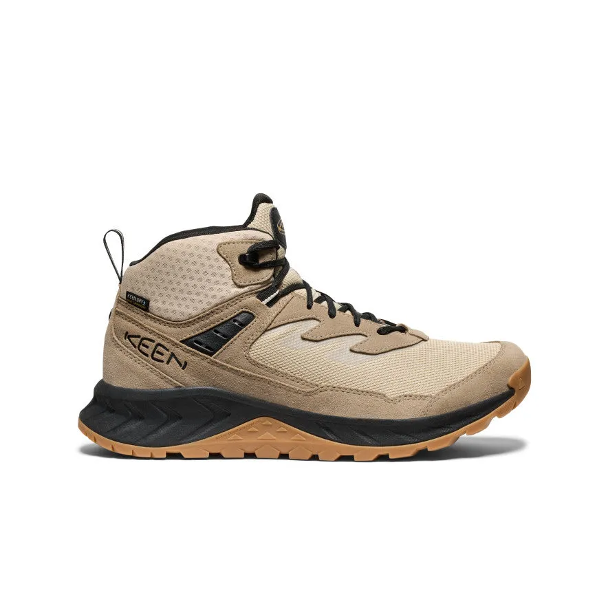 Men's Hightrail Waterproof Wide Hiking Boot  |  Brindle/Oak Buff Recovery Wear Modern
