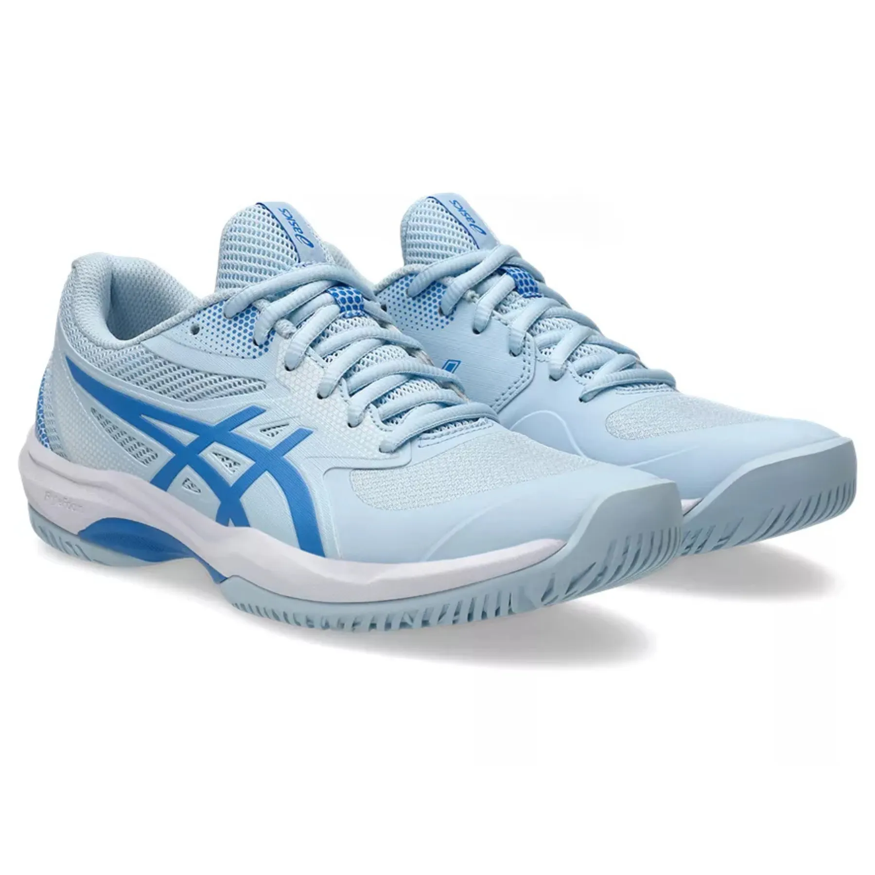 Asics Game FF Pickleball Shoes - Light Blue/Blue Coast Hard wearing Running Style