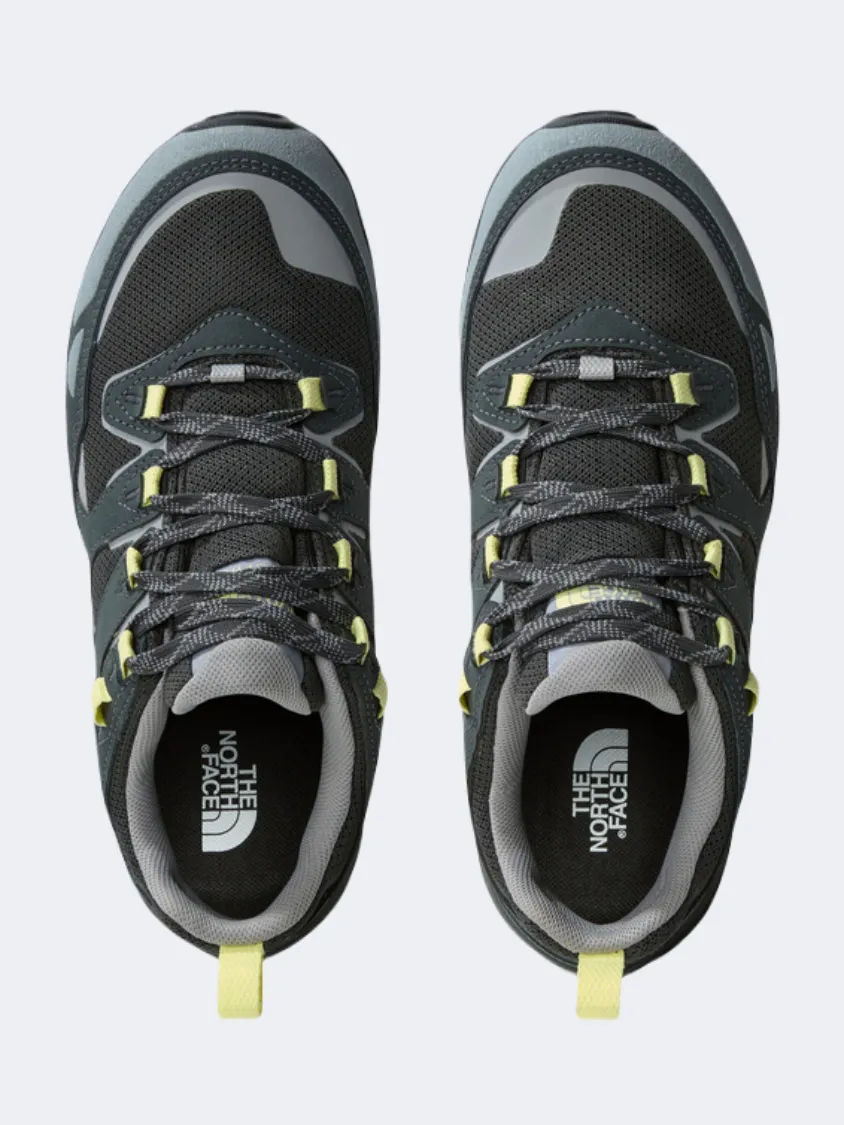The North Face Hedgehog 3 Waterproof Women Hiking Shoes Asphalt Grey/Meld Canyon Path All Day Comfort