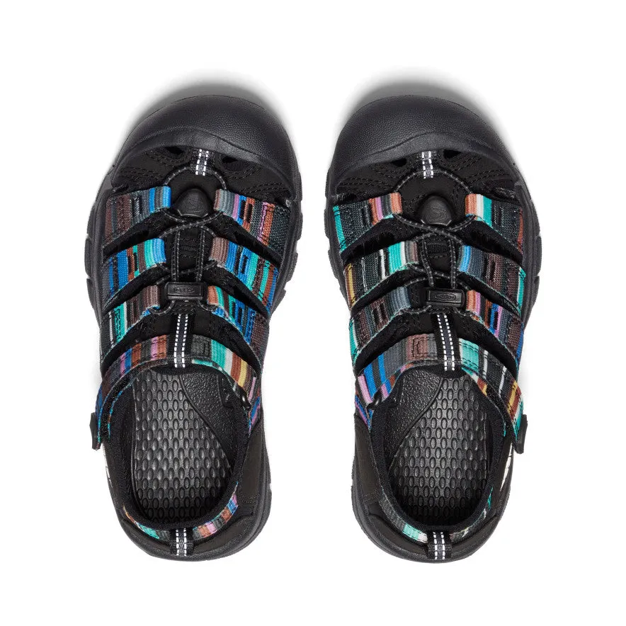 Big Kids' Newport H2  |  Raya Black Controlled Motion Rugged outsole supports traction on varied surfaces