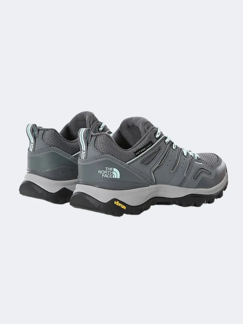 The North Face Hedgehog Futurelight Waterproof Women Hiking Shoes Grey/Griffin Speed Fit Rock Terrain