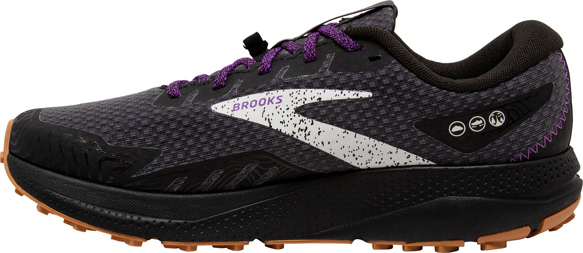 Brooks Divide 4 GORE-TEX Womens Trail Running Shoes - Black Comfort Driven Low   Profile