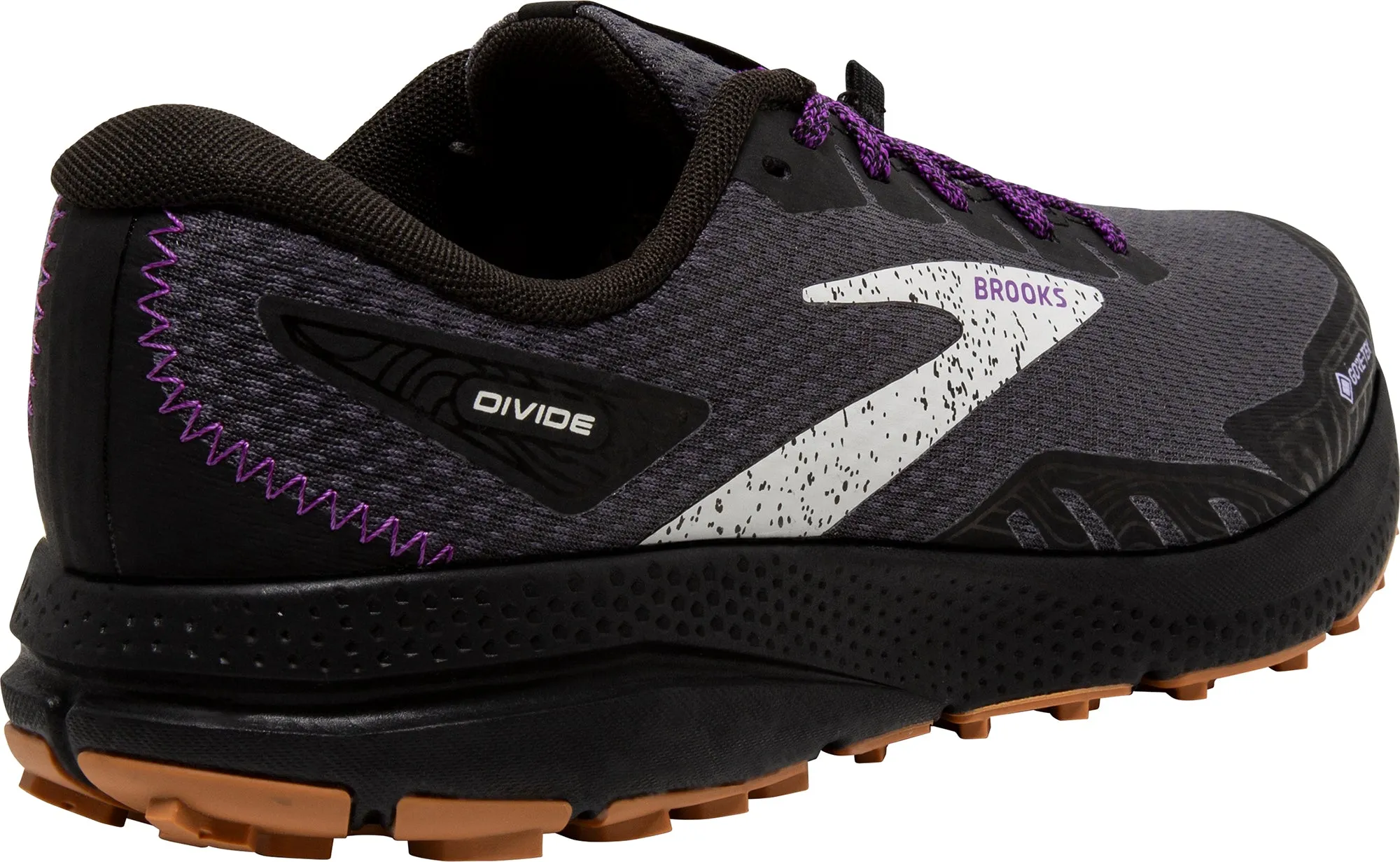 Brooks Divide 4 GORE-TEX Womens Trail Running Shoes - Black Quick Reaction