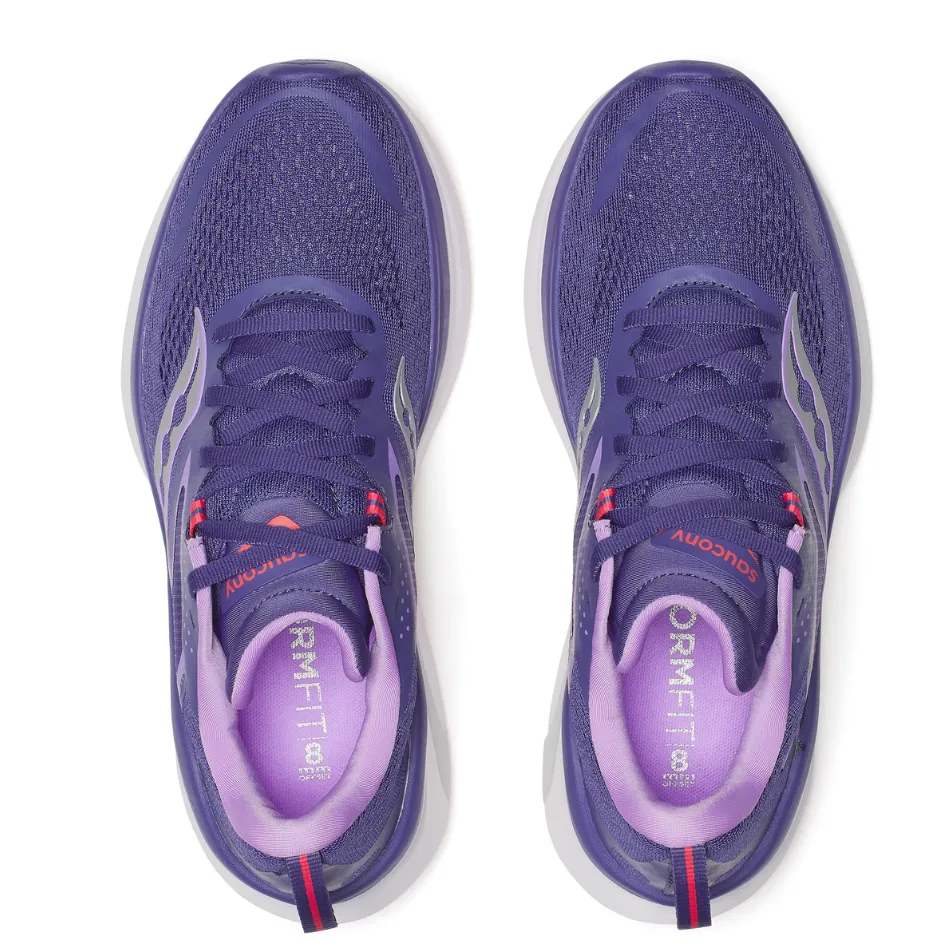 Saucony Women's Omni 22 Running Shoes in Marine/Crocus - Online Exclusive speed - focused shoes