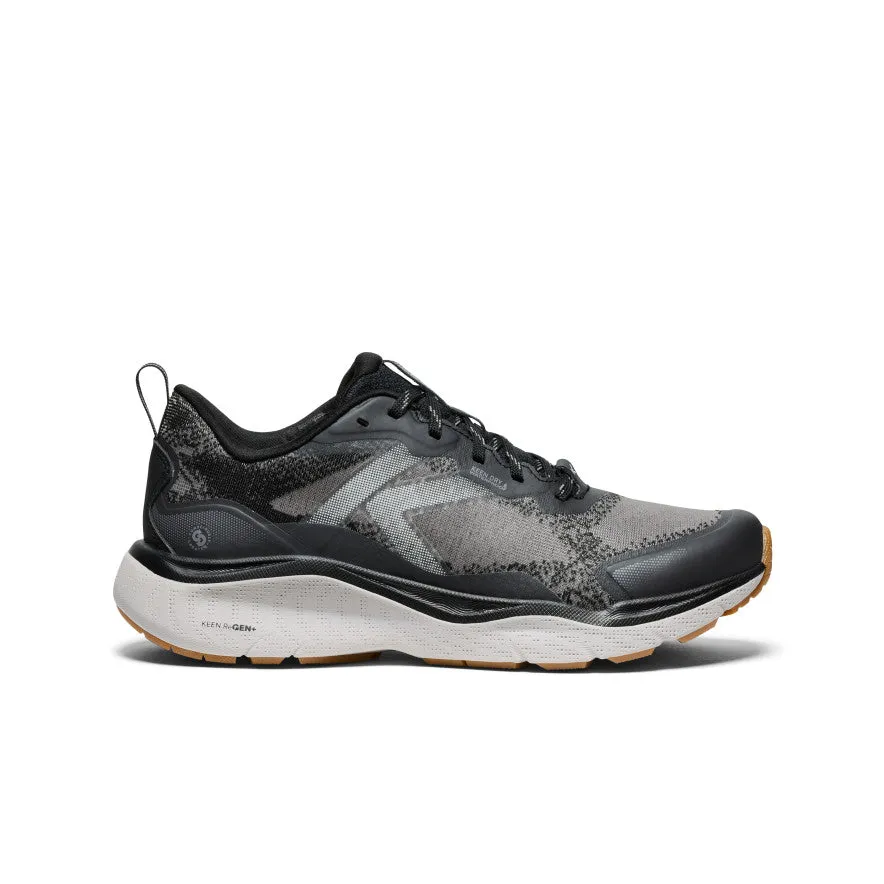 Women's Leiki Waterproof Hiking Shoe  |  Black/Steel Grey Fit And Form