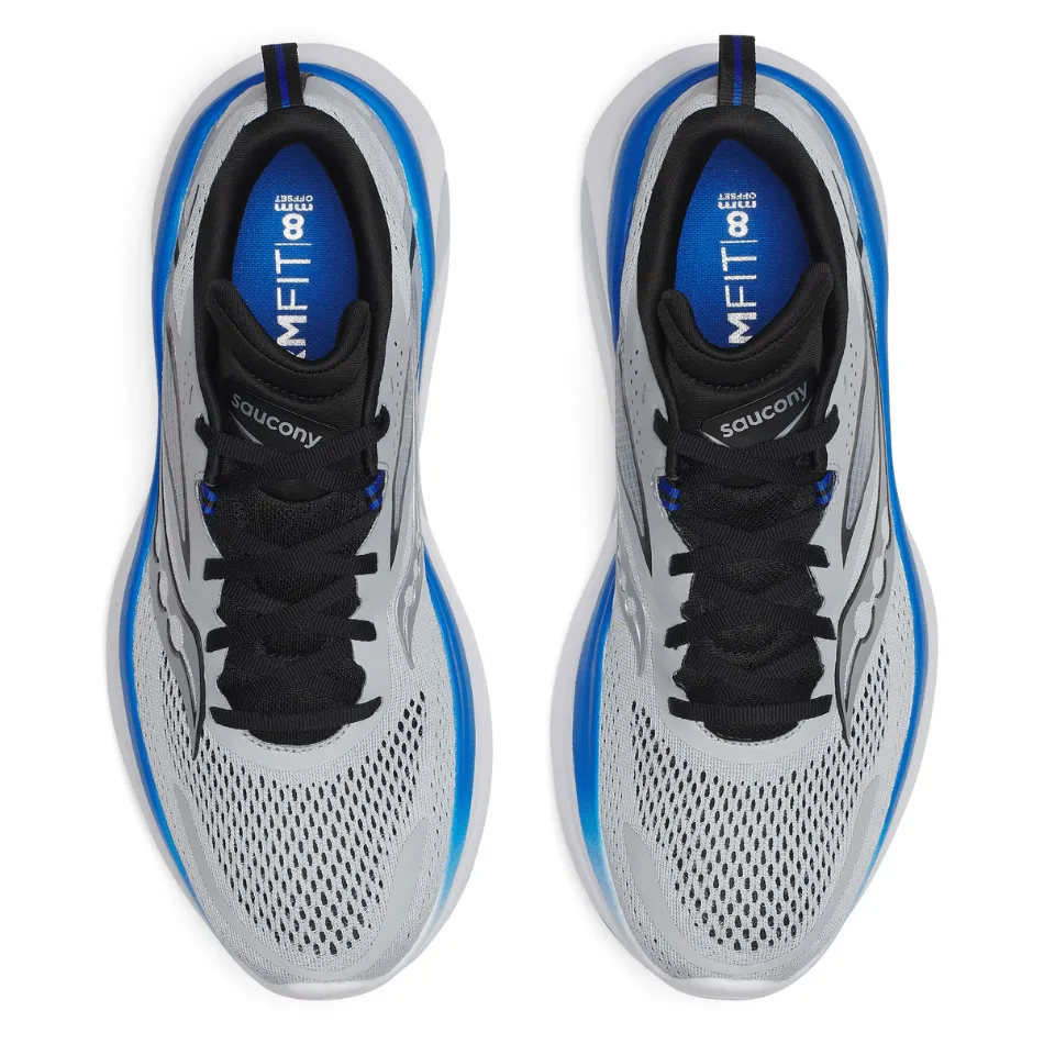 sports shoes for running Saucony Men's Omni 22 Running Shoes in Cloud/Sky Diver SS25