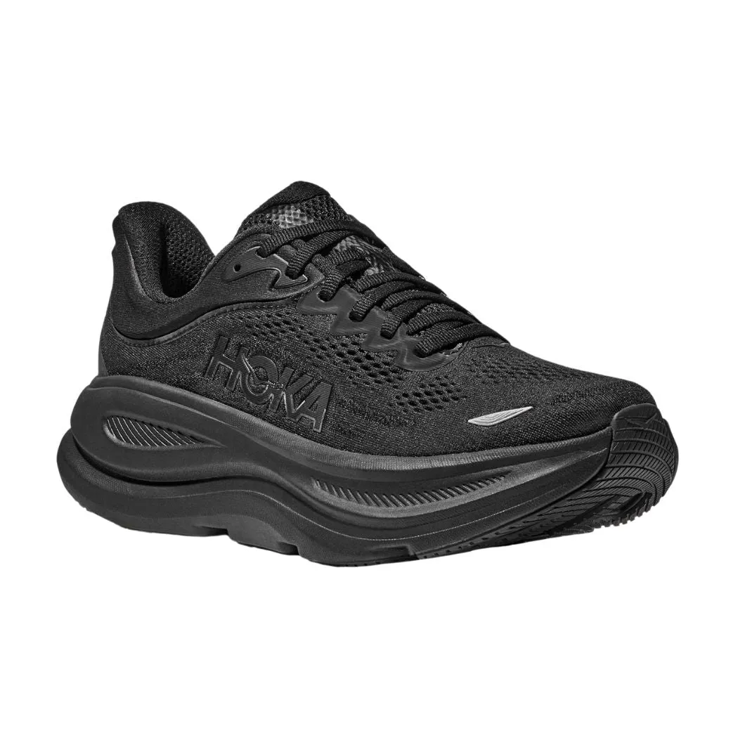 hoka Bondi 9 Women's Running Shoes Yoga Base Lace Tie