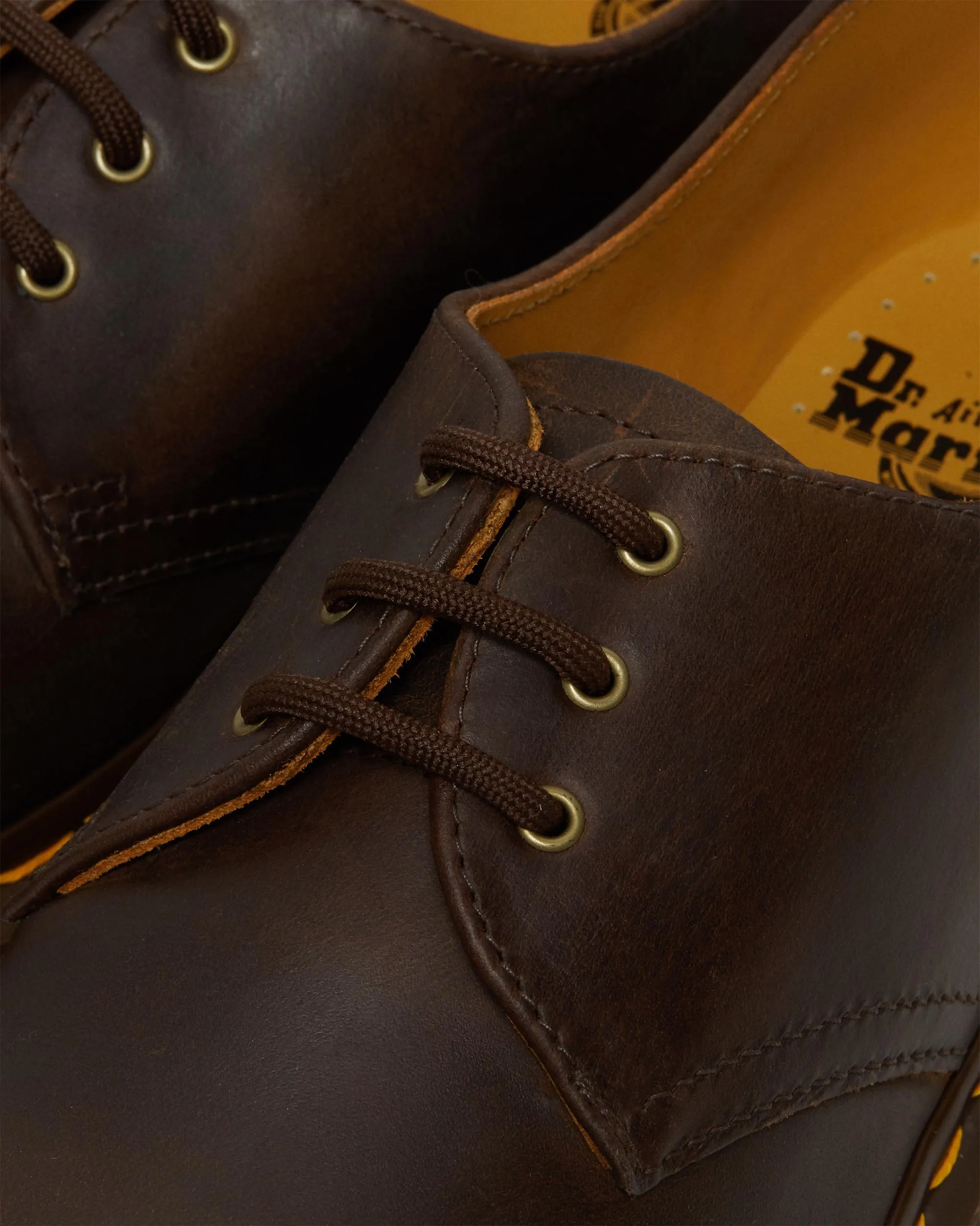 Business Meeting 1461 Crazy Horse Leather Oxford Shoes