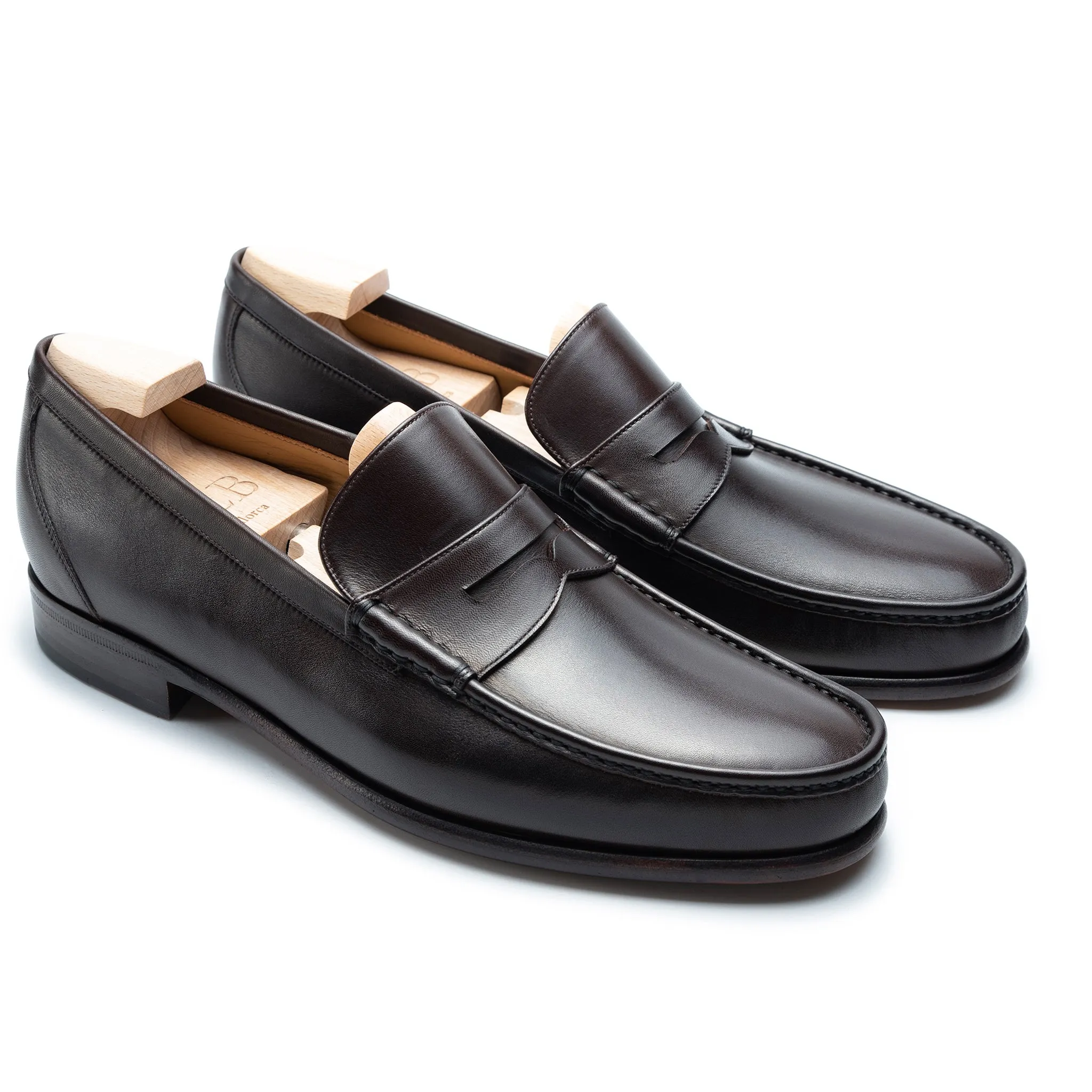 Trendy Sole Stylish Leather Slip-ons KIOWA 2510