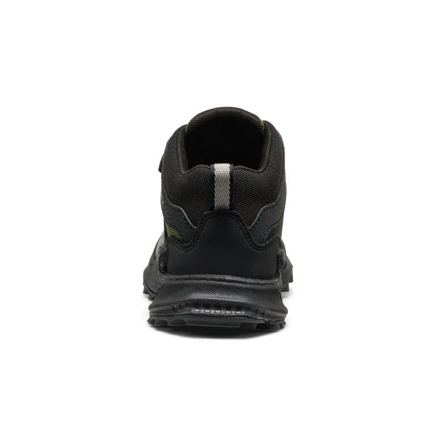 Little Kids' Zionic Waterproof Hiker  |  Black/Bronze Green Comfort Flex Quick Reaction