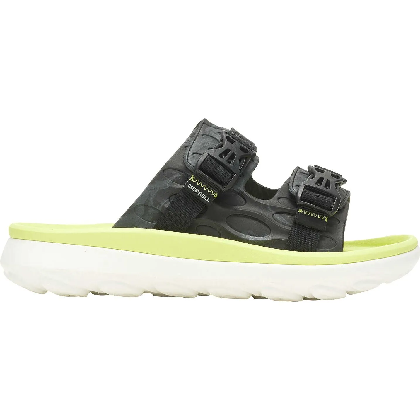 Merrell Hut Ultra Wrap Mens Sandals - Black Stable Footing