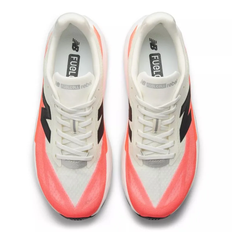 monochromatic running shoes New Balance FuelCell Rebel v5 D Mens Running Shoes