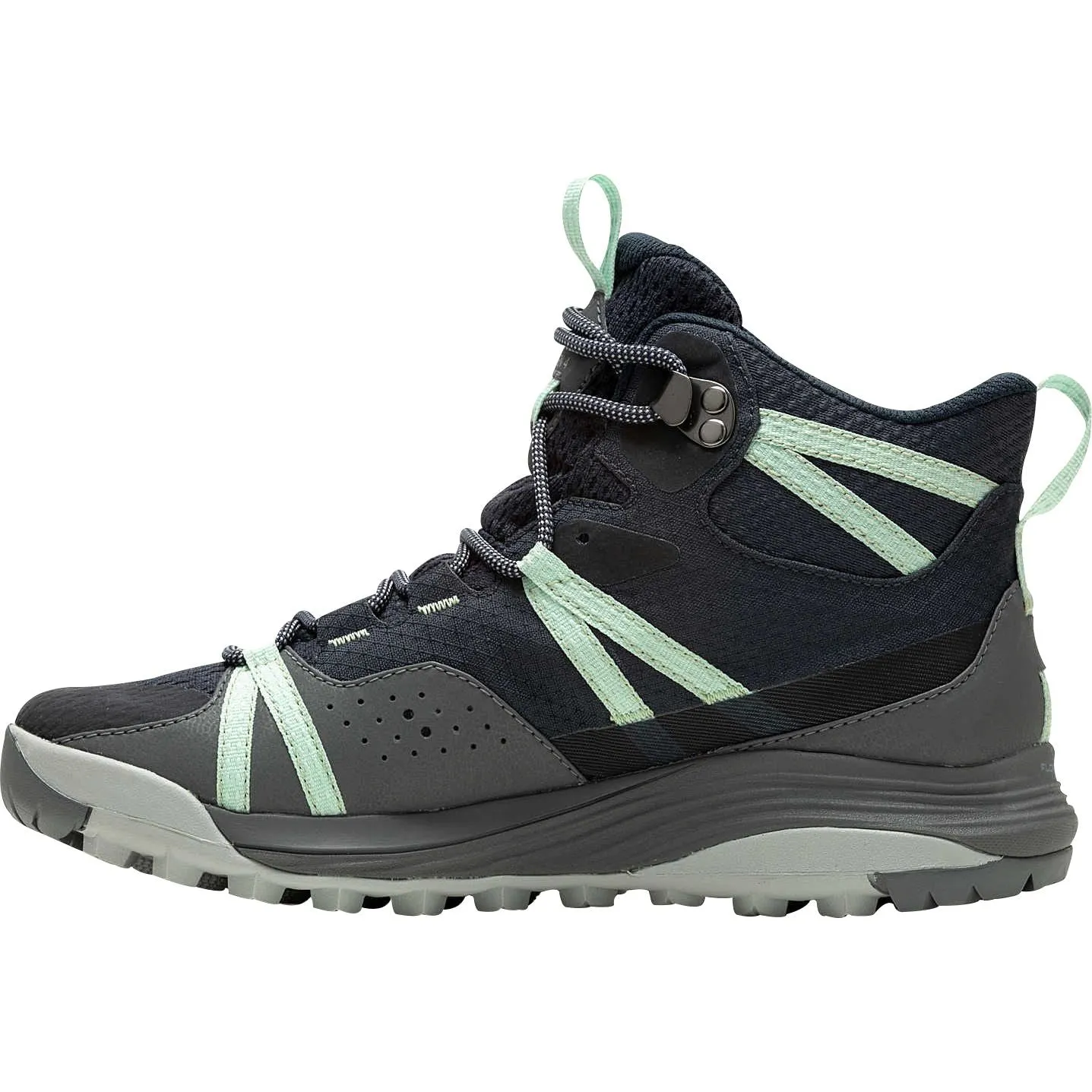 Mud Resistance Merrell Siren 4 Mid GORE-TEX Womens Walking Boots - Navy