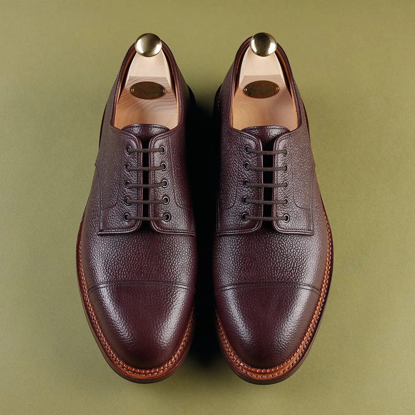 Stylish Timeless Profile Sandhurst Oxblood Zug Grain