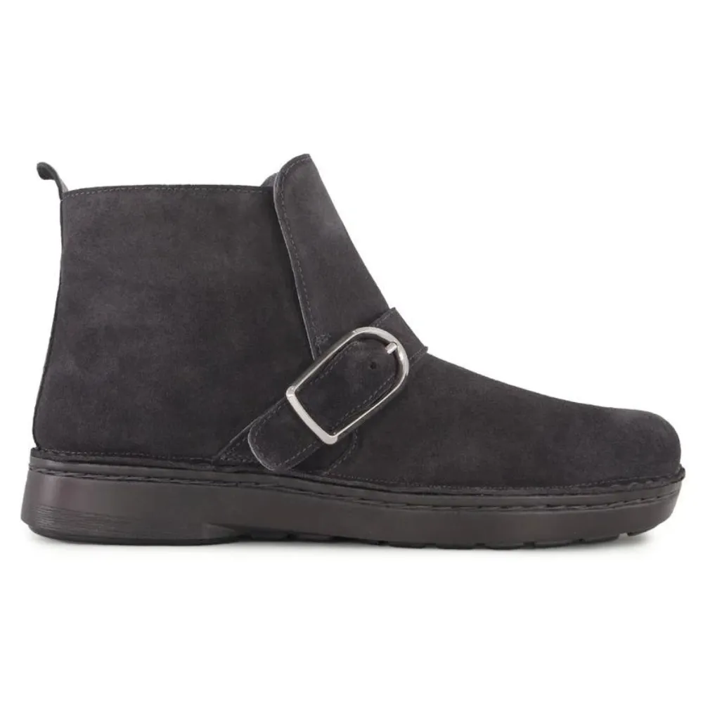 Cold Safe Gear Cold Trek Naot Kolmer Charcoal Suede Ankle Boot (Women's)