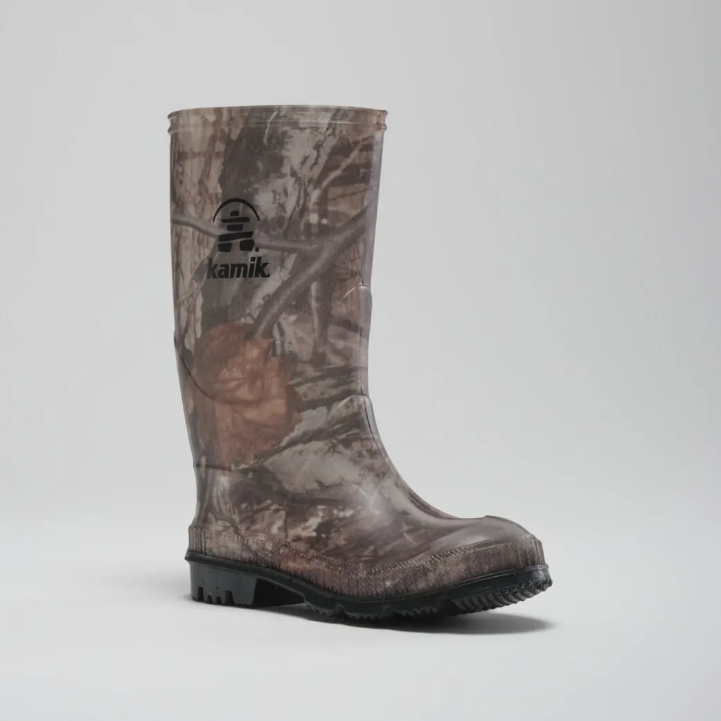 Stomp Camo - Kids' Rain Boots Rain Ready Chilly Weather Protection