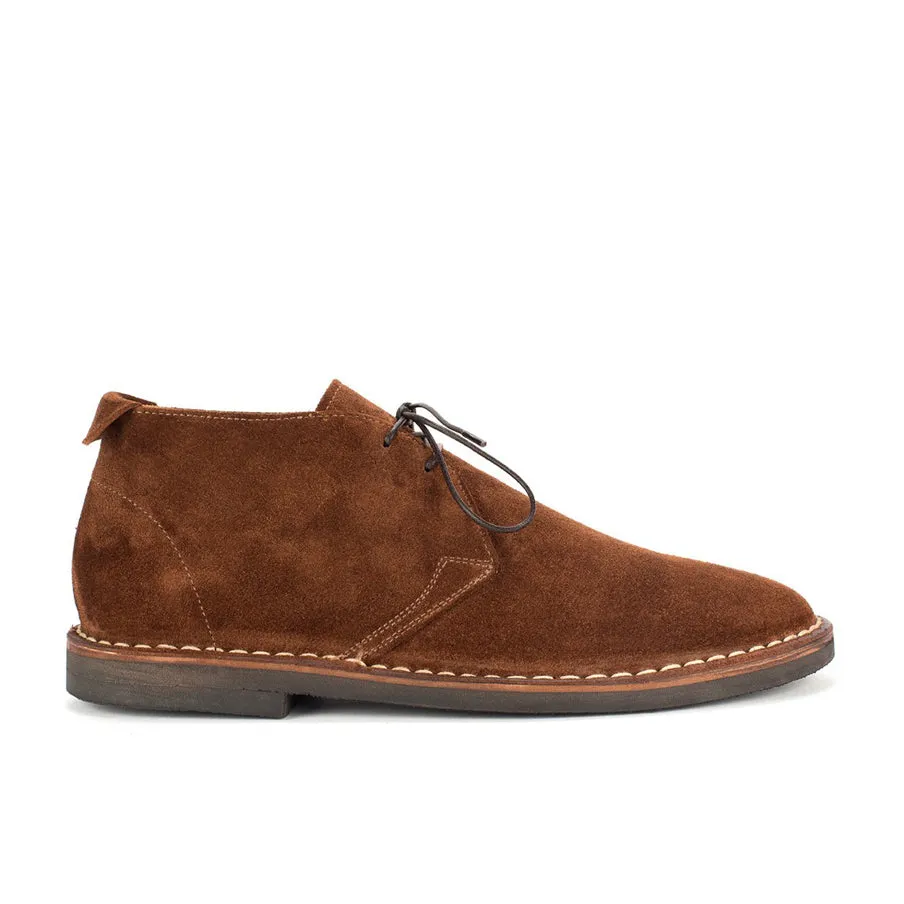 Clean Build Stylish Routine YAGO-348<br>Brown chukka boots