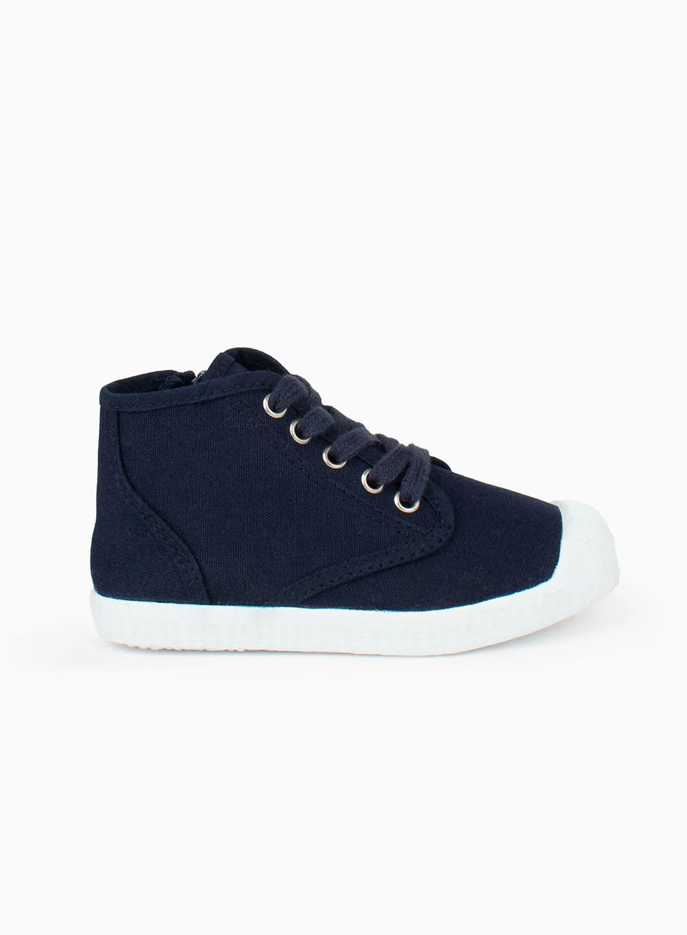 Soft Cushioning Bend Step Hampton Canvas Chatham in Navy