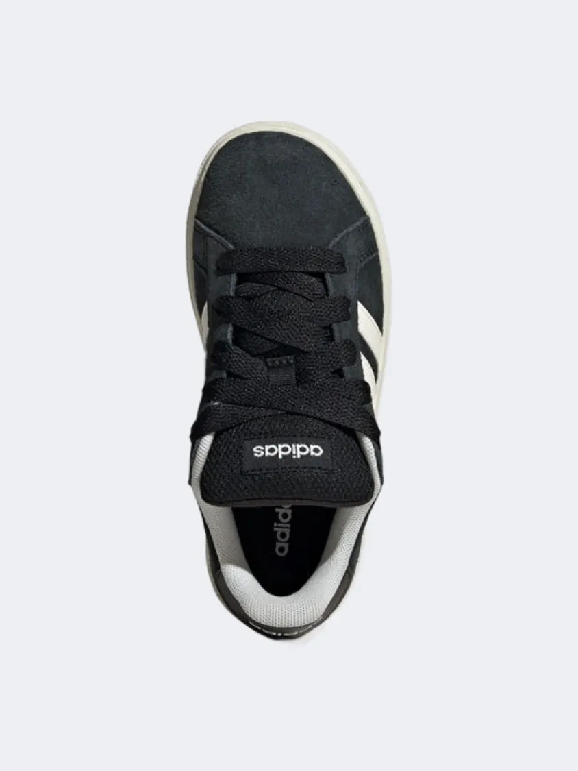 Italian Glam Adidas Grand Court 00S Ps Sportswear Shoes Black/White