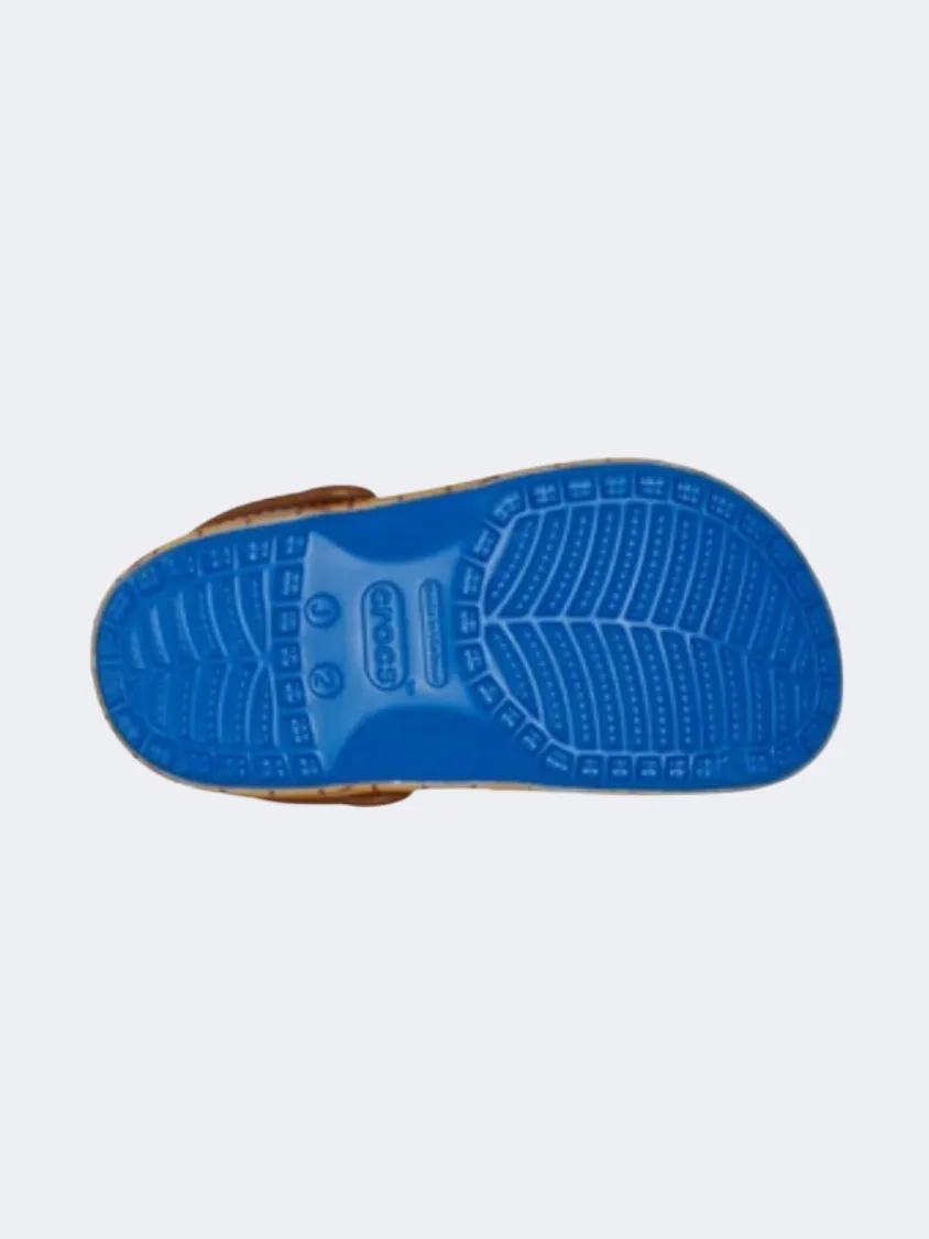 Crocs Toy Story Woody Classic Kids Unisex Lifestyle Slippers Blue Jean Mesh