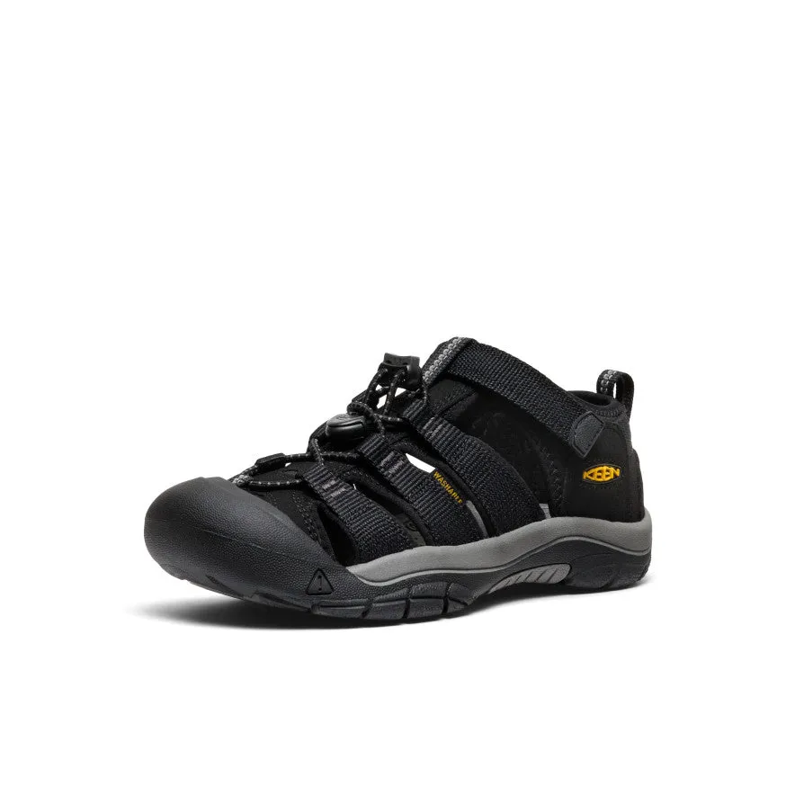 Big Kids' Newport H2  |  Black/Keen Yellow Supportive arch design helps distribute weight evenly Fitness Style