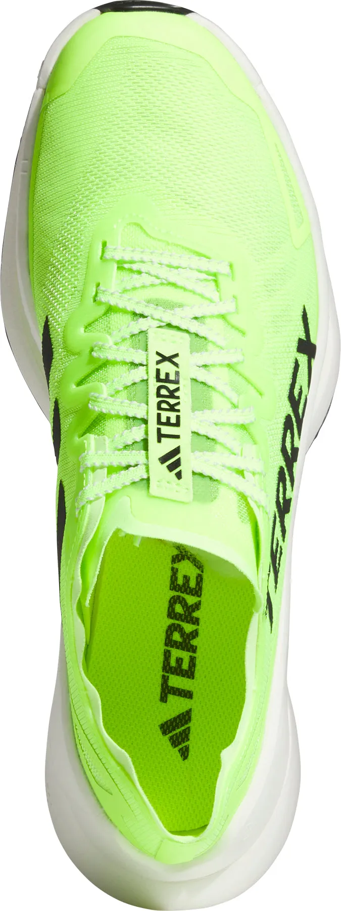 adidas Terrex Agravic Speed Ultra Mens Trail Running Shoes - Yellow Reinforced Seams