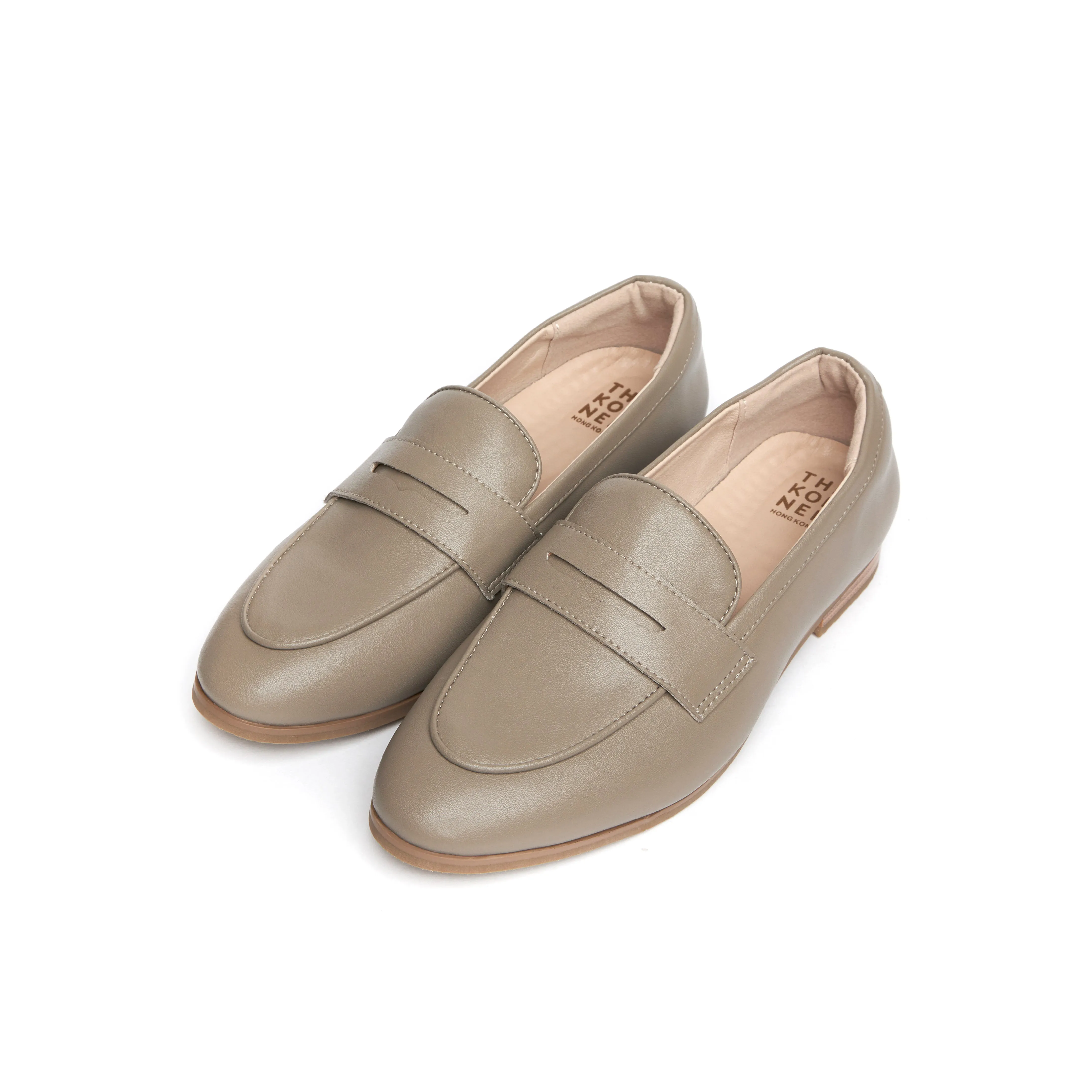 Step Hold Breezy Comfort Klassic Penny Loafers - Tan (TAN)