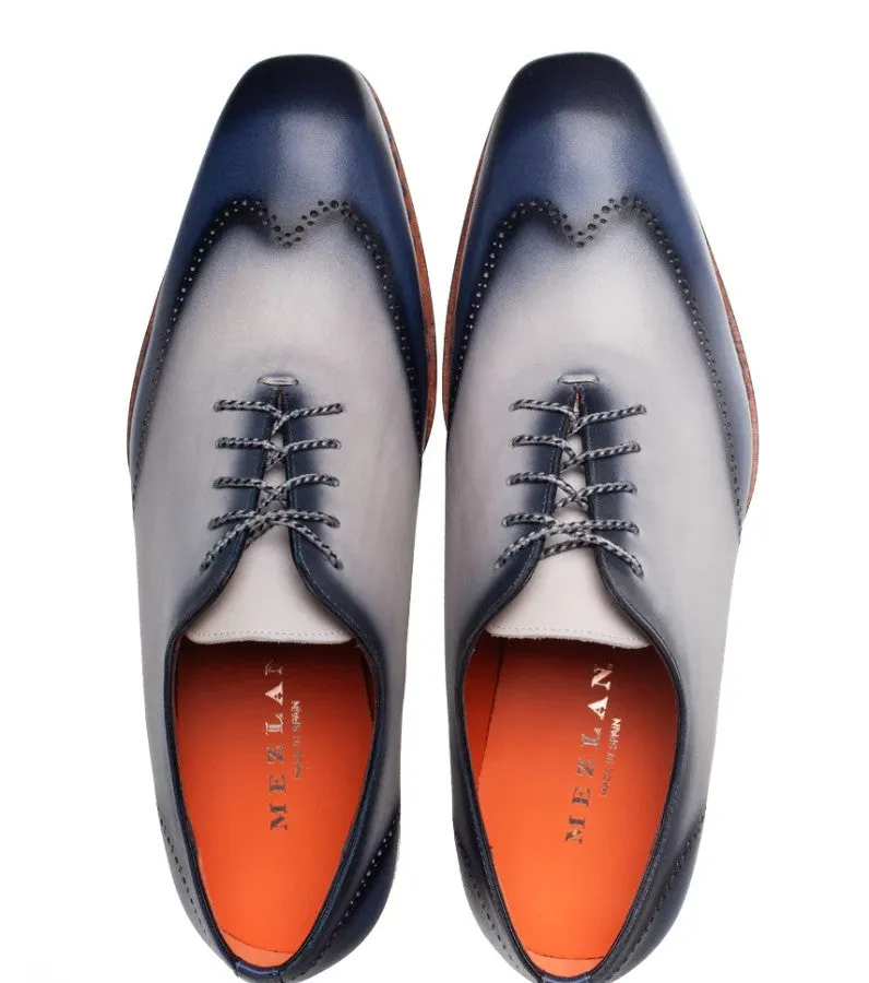 Style: Almagro Oxford-Navy/Pearl Stride Easy