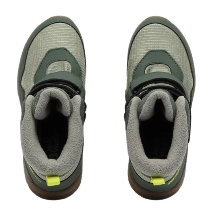 Field Walk School Style jack wolfskin Polar Bear-B Texapore Mid VC Kids Winter Shoes