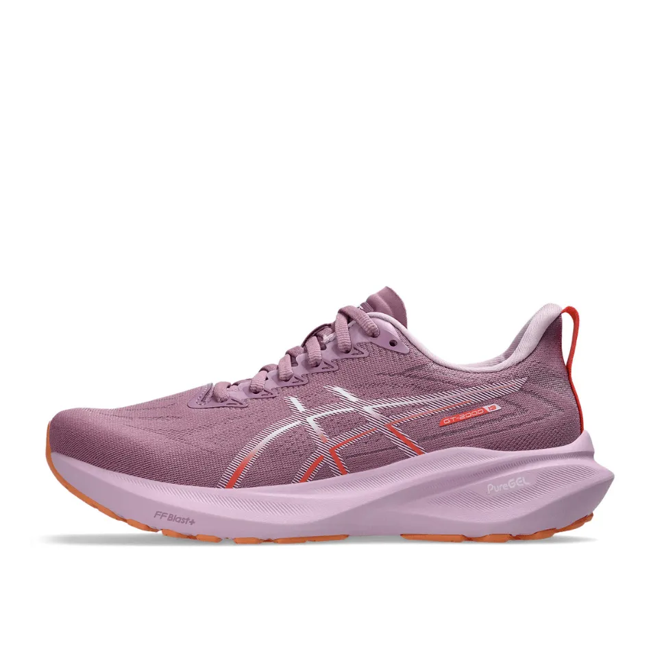 ASICS Women's GT 2000 v13 Running Shoes in UBE/Light UBE SS25 all - weather suitability shoes running in the heat shoes