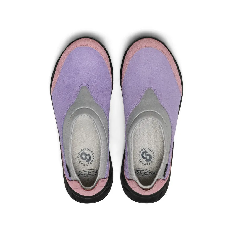 Hero Mode Pure Black Women's TTS Moc Waterproof Sneaker  |  Aster Purple/Lilas