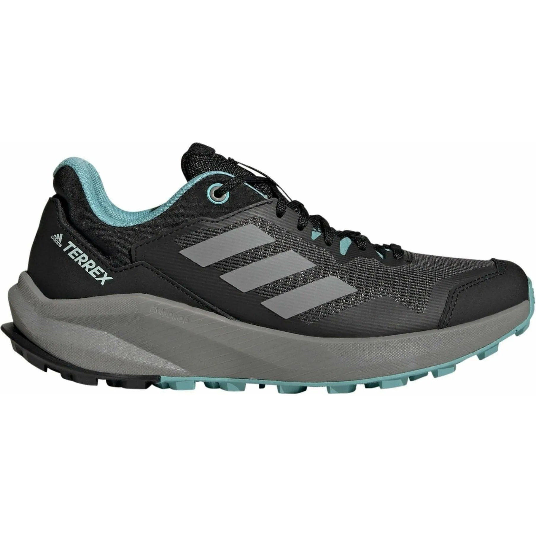 ergonomic adidas Terrex TrailRider Womens Trail Running Shoes - Black