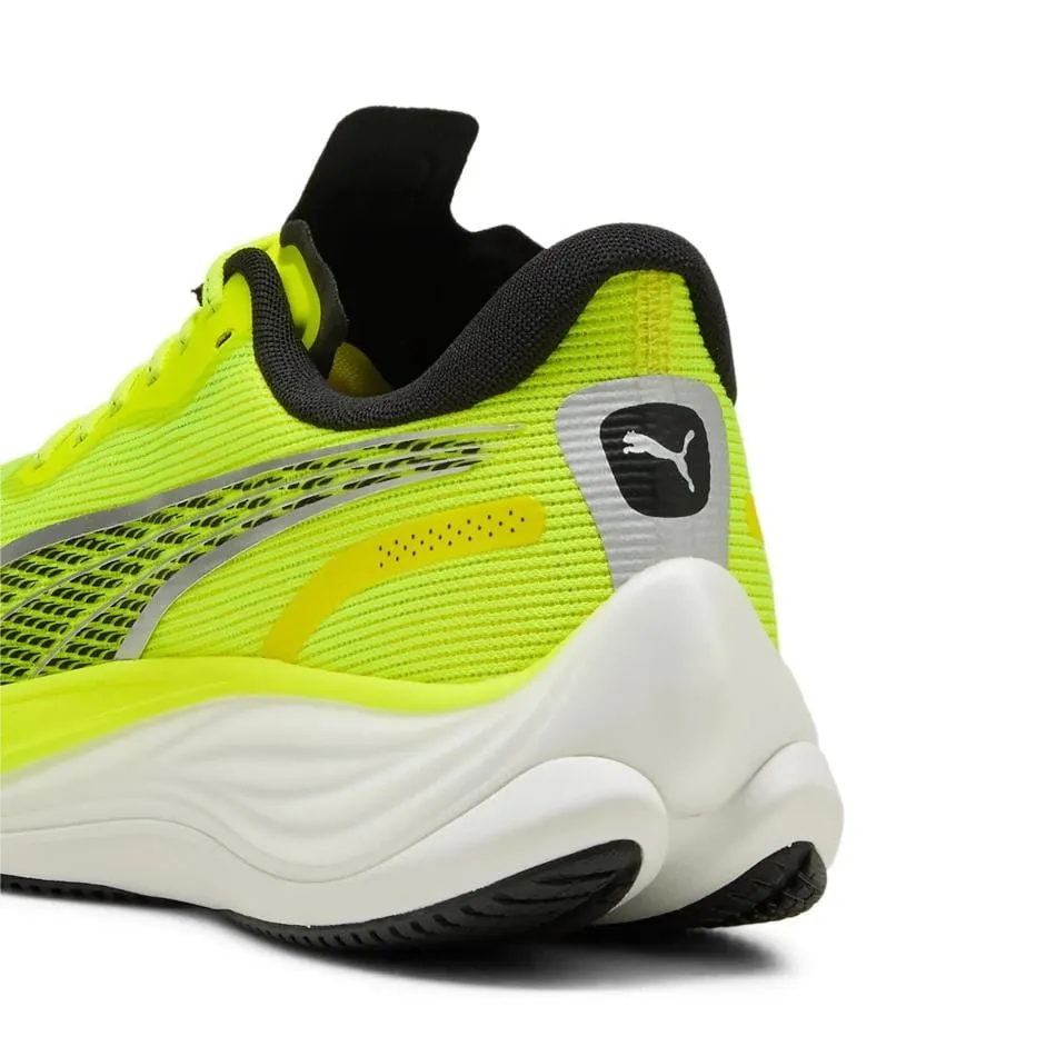 agility training running option Puma Men's Velocity NITRO 3 Running Shoes in Yellow Alert/PUMA Black SS25