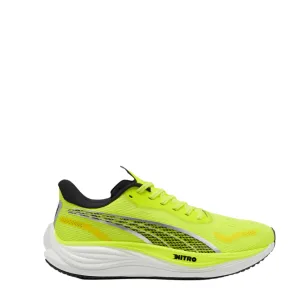 light - weight sole shoes investment - brand shoes Puma Men's Velocity NITRO 3 Running Shoes in Yellow Alert/PUMA Black SS25