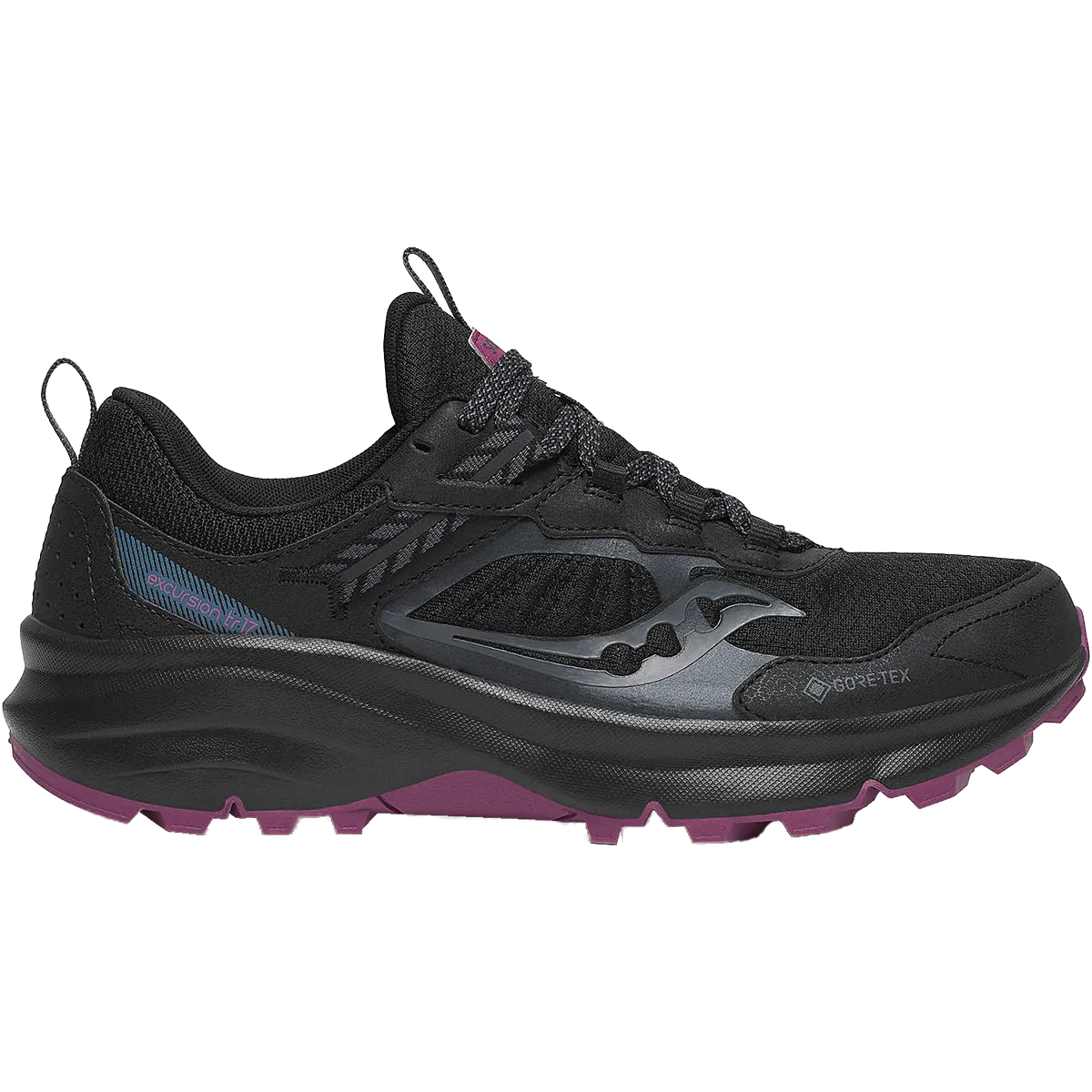 Upper overlay adds light structure and containment Encourages smooth forward motion with every stride Women's Excursion TR17 GTX