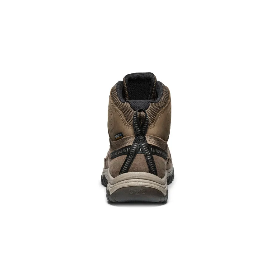 Supportive arch design helps distribute weight evenly Men's Targhee IV Waterproof Hiking Boot  |  Brindle/Canteen