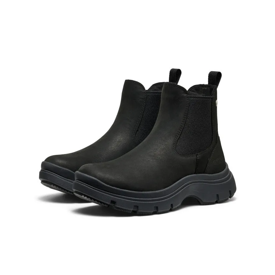 Women's Kosa Chelsea Boot  |  Black/Black Media Pop Memory Foam