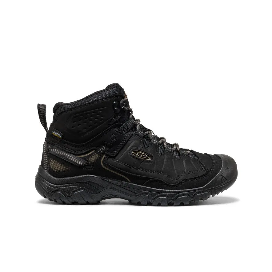 Men's Targhee IV Waterproof Hiking Boot  |  Triple Black Leg Focus