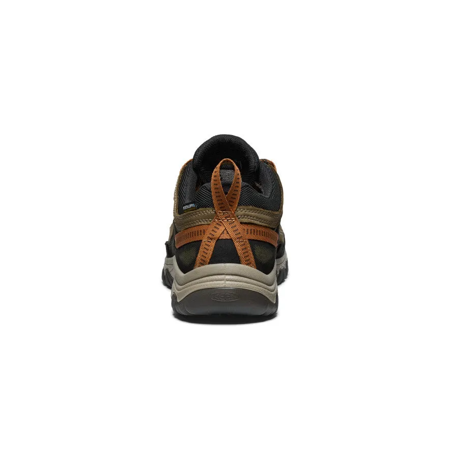 Performance Zone Men's Targhee IV Waterproof Hiking Shoe  |  Sea Turtle/Roasted Pecan